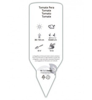 Etichette di Tomate pera