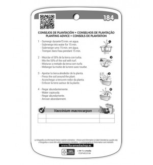 Etichette di Arándano rojo