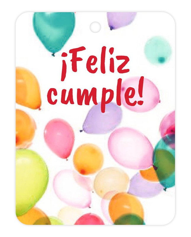 ¡Feliz cumple!