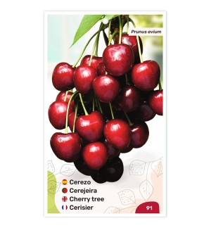 Etiquetas de Cerejeira (vermelha)