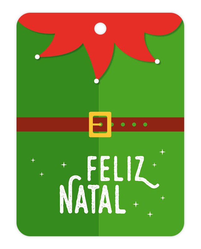 Feliz Natal verde