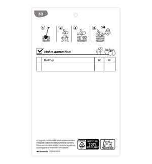 Etichette di Manzano Red Fuji