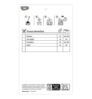 Etichette di Ciruelo Stanley