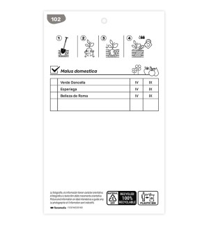 Etichette di Manzano Verdi Doncella