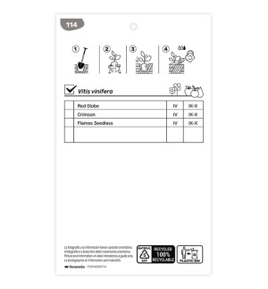 Etichette di Parra (roja)