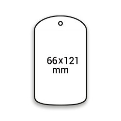 Etiqueta colgar (6 etiq. hoja)