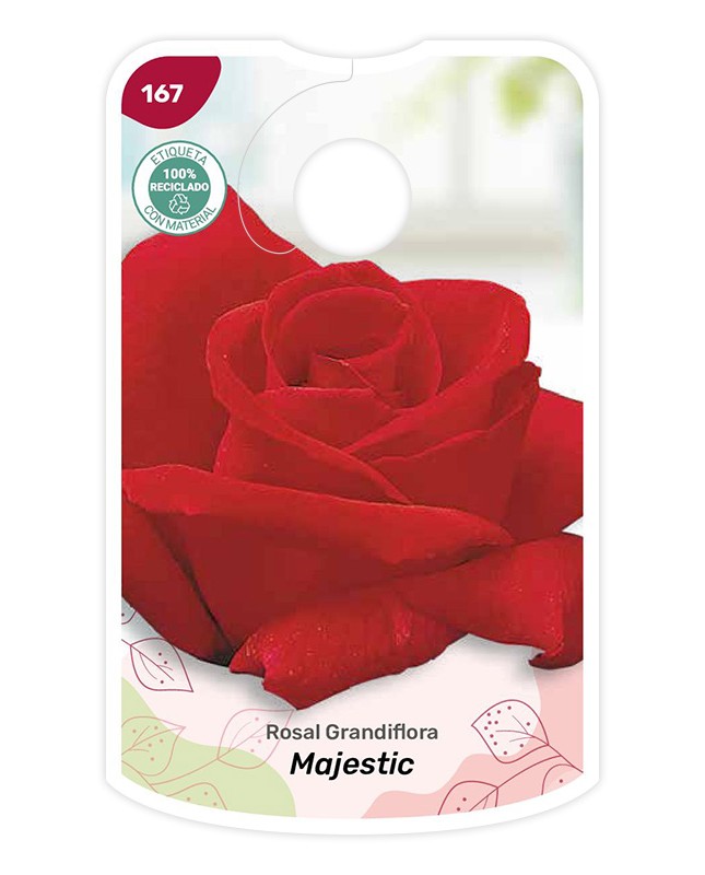 Etiquetas de Rosal Majestic