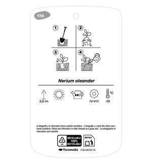 copy of Etichette di Oleandro (rosso semplice)