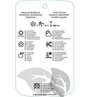 Etichette di Euonymus europaeus *