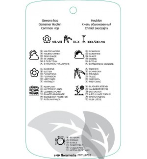 Etichette di Humulus lupulus *