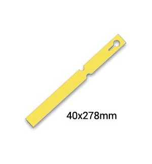 Etiqueta lazo amarillo (5 etiq. hoja)