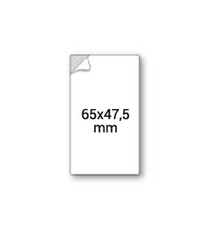 Etiqueta adhesiva  (18 etiq. hoja)