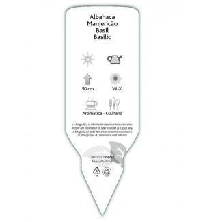 Etichette di Albahaca