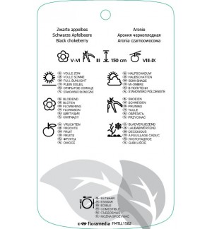 Etichette di Aronia melanocarpa *