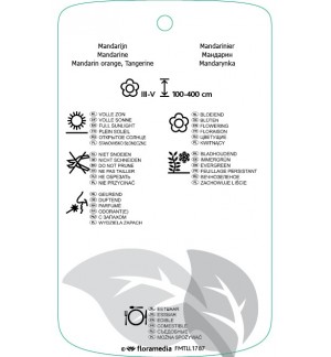 Etichette di Citrus reticulata *