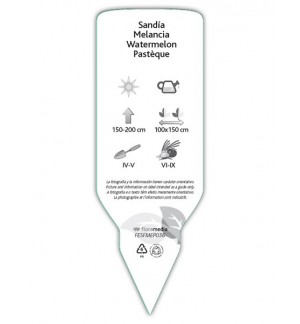 Etichette di Sandía