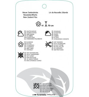 Etichette di Phormium tenax ‘Purpureum’ *