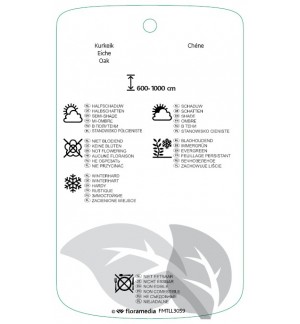 Etichette di Quercus suber *