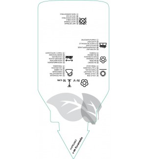 Etichette di Phlox  bright blue *