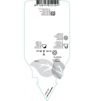 Etichette di Hosta sieboldiana *